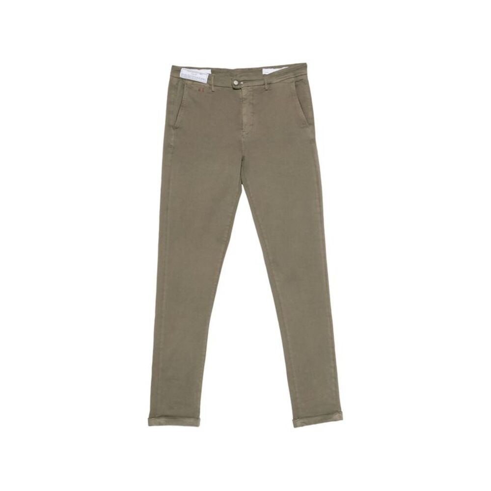 Tramarossa Green Trousers - Regular & Straight-Leg Trousers Men